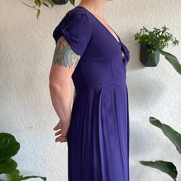 Kate Sylvester Purple Peep Dress - Picture 6 of 9